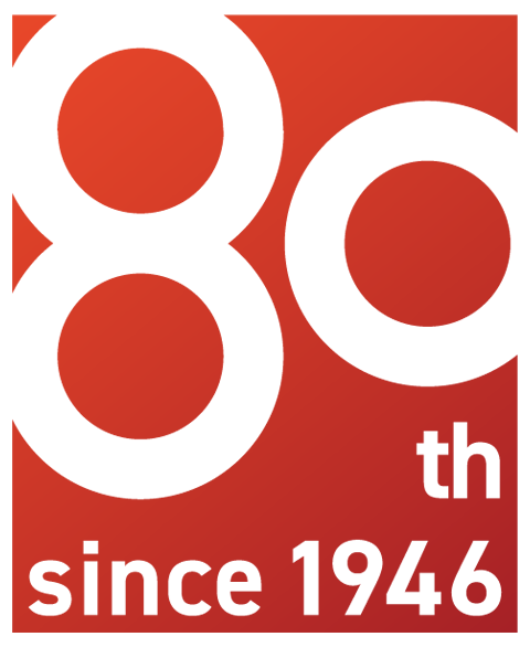 80周年ロゴ