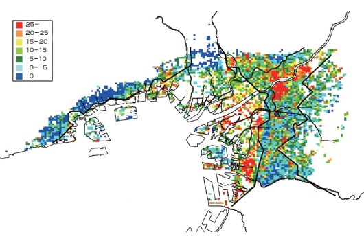 関西の地盤情報に基づく防災ハザードマップ開発の取組み