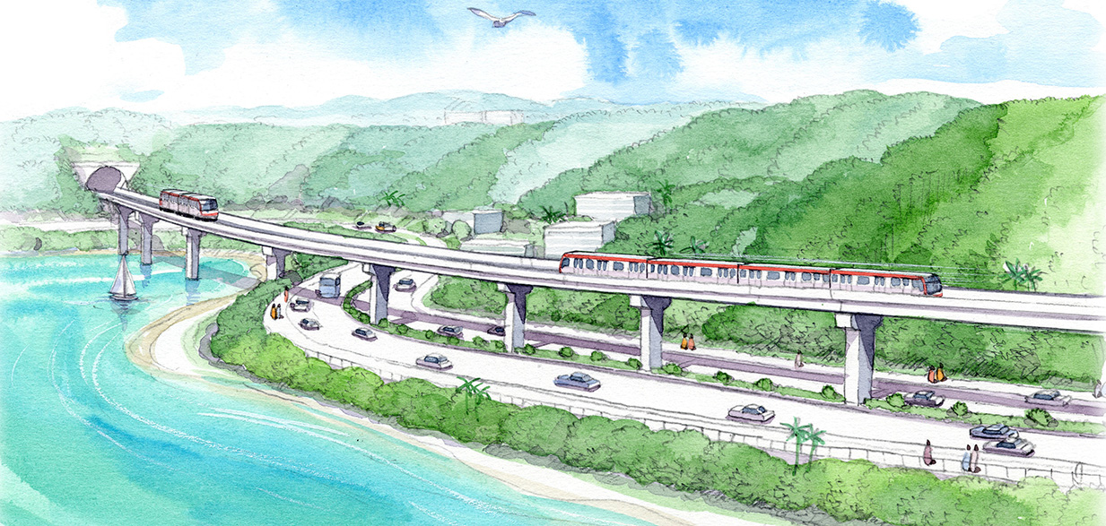 沖縄縦貫鉄道プロジェクト
