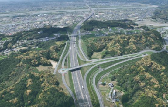 都市の空間軸として道路を計画する