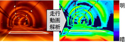 Survey, plan and design of renewing tunnel lightning equipment by using new technology of “video measurement analysis”