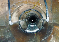 Research on development melting system of snow, using wastewater heat reserve